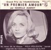 disque live poly grand prix de l eurovision un premier amour au verso de ce disque poly polisson