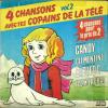 disque compilation compilation 4 chansons avec tes copains de la tele vol 2 variante