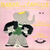 Babar en famille d'aprs l'album de Jean de Brunhoff N4 (variante rose ple)