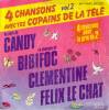 disque compilation compilation 4 chansons avec tes copains de la tele vol 2